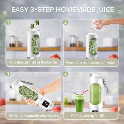 VitaBlend Pro — 12-Blade Portable Blender & Ice Crusher | USB Rechargeable