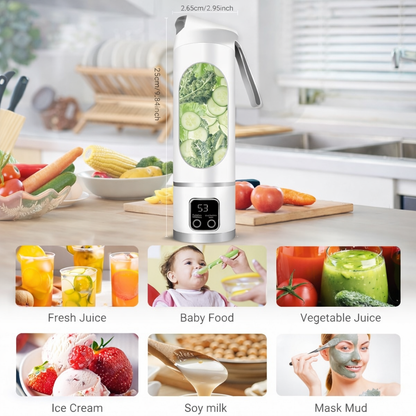 VitaBlend Pro — 12-Blade Portable Blender & Ice Crusher | USB Rechargeable