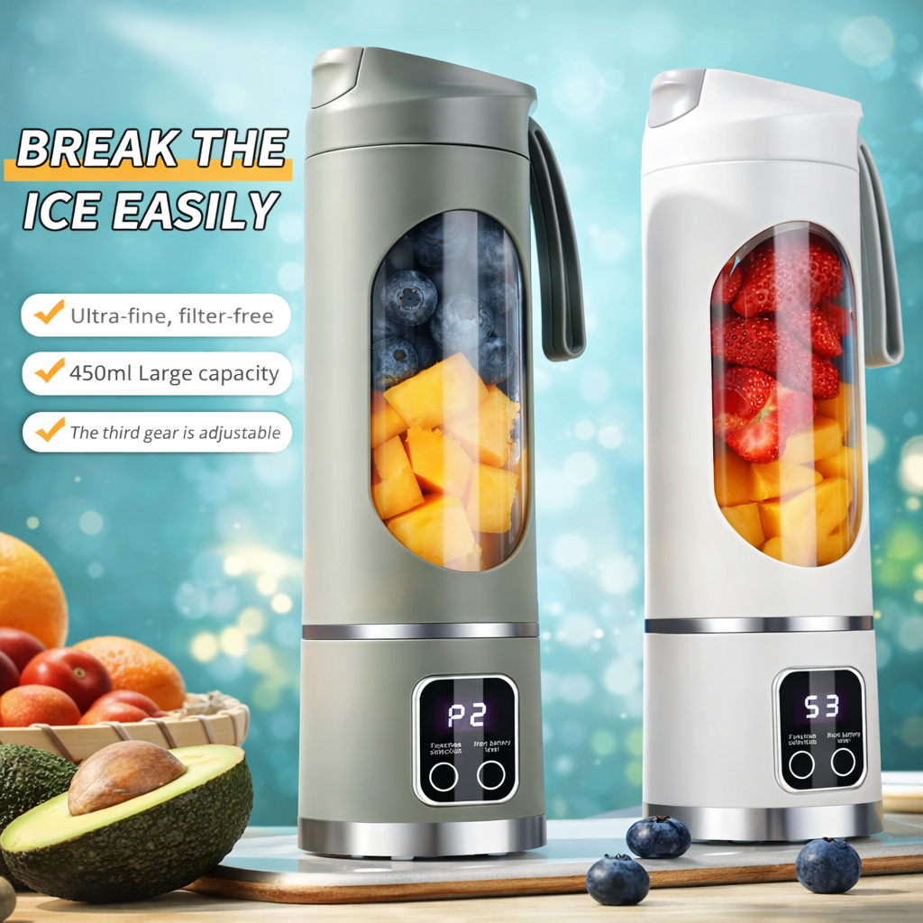 VitaBlend Pro — 12-Blade Portable Blender & Ice Crusher | USB Rechargeable