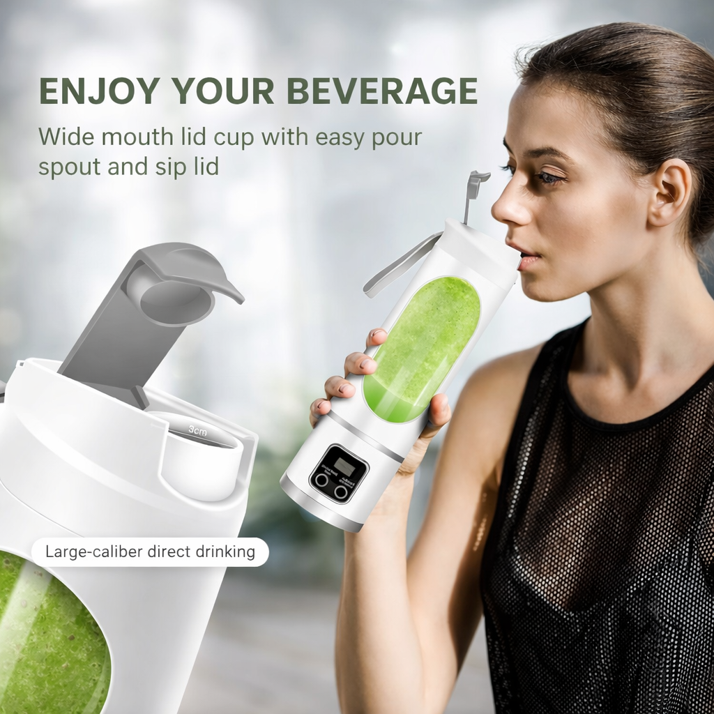VitaBlend Pro — 12-Blade Portable Blender & Ice Crusher | USB Rechargeable