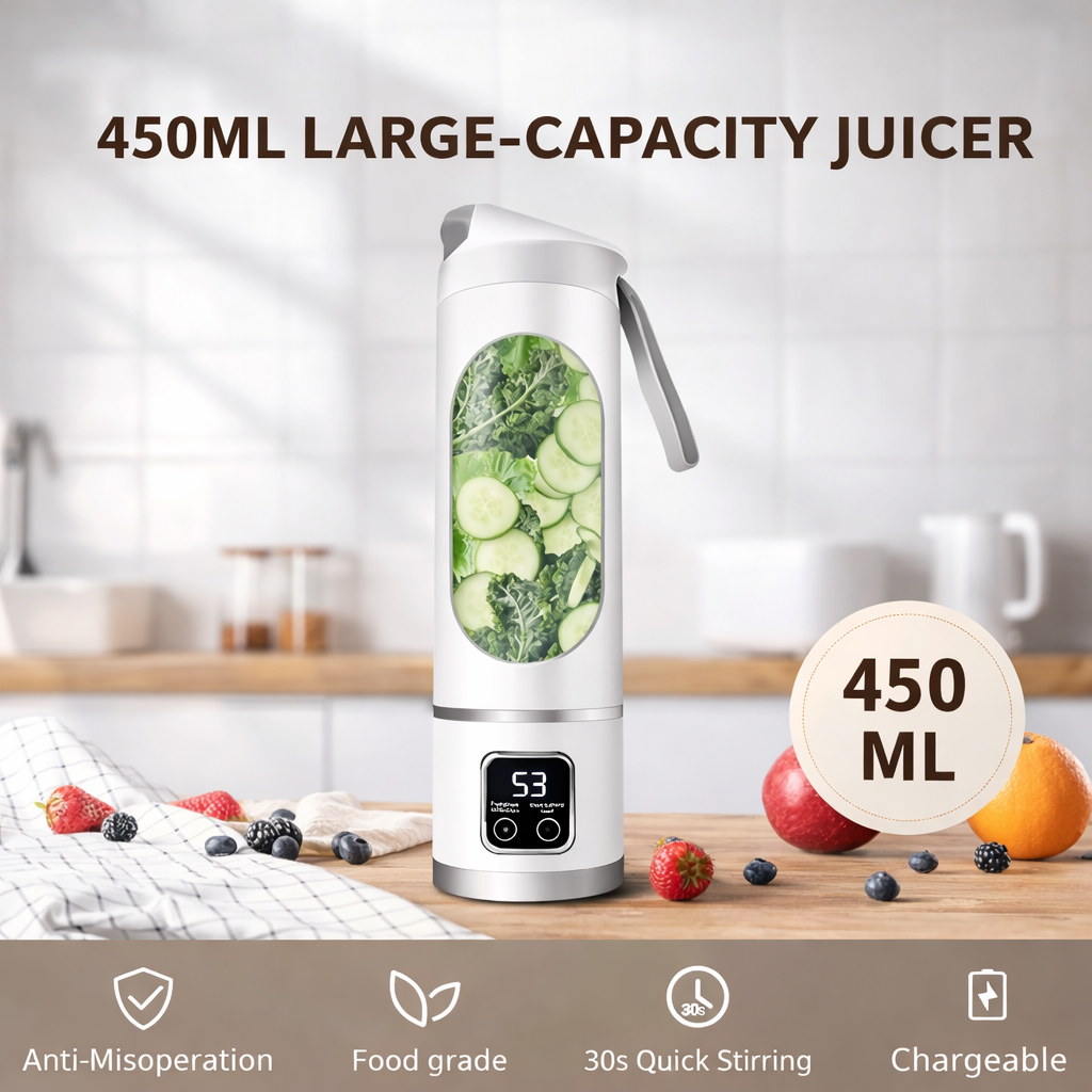 VitaBlend Pro — 12-Blade Portable Blender & Ice Crusher | USB Rechargeable