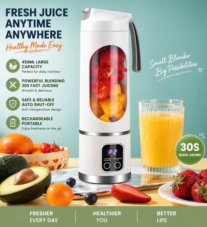 VitaBlend Pro — 12-Blade Portable Blender & Ice Crusher | USB Rechargeable